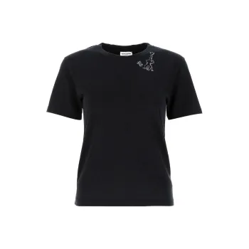 SAINT LAURENT T Shirts Women's Black