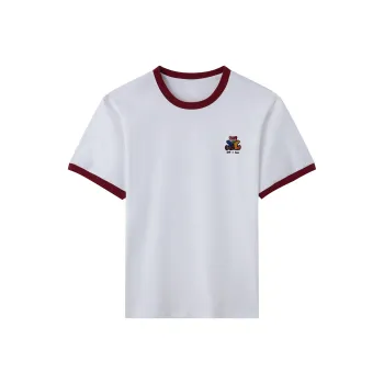 TEME Regular T Shirt Women's White & Red