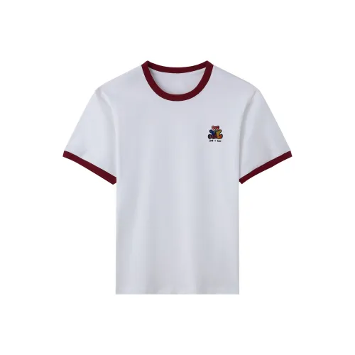 TEME Regular T Shirt Women's White & Red