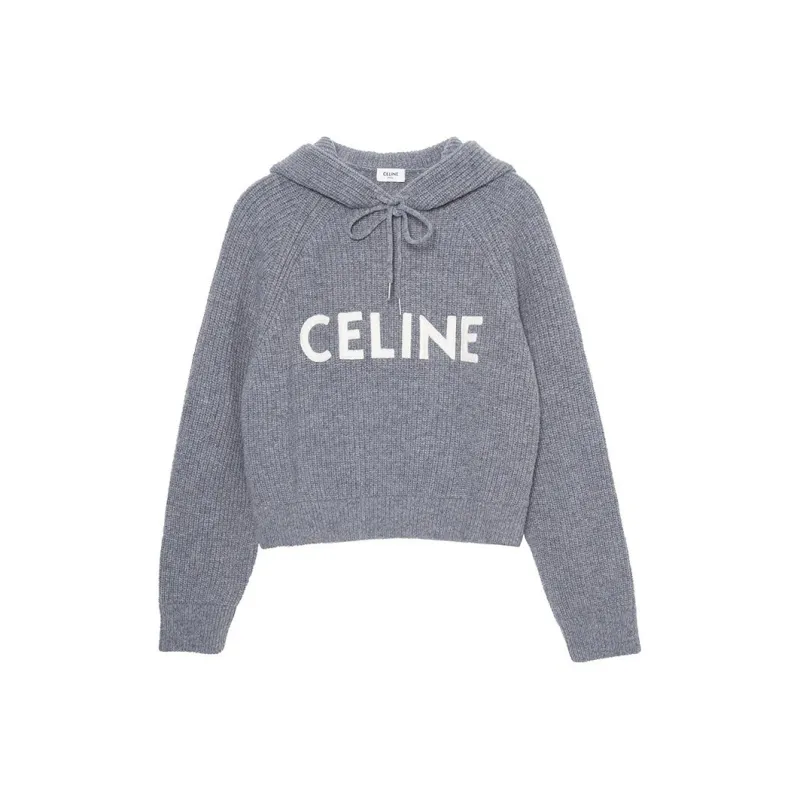 CELINE Sweatshirts Women's Gray-0