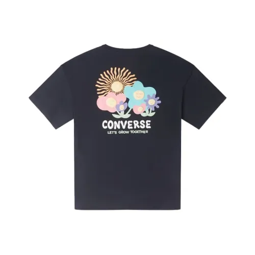 Converse Grow Together Oversized T Shirt Women's Black