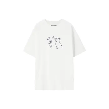 UNIQLO Drop Shoulder Sleeve T Shirt Women's