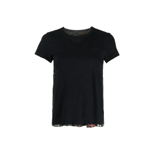 Eric Haze X Sacai T-Shirts Women's Black