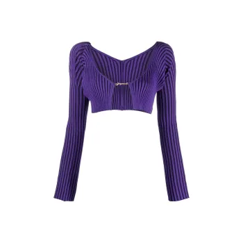 Jacquemus La Maille Pralu Cropped Cardigan