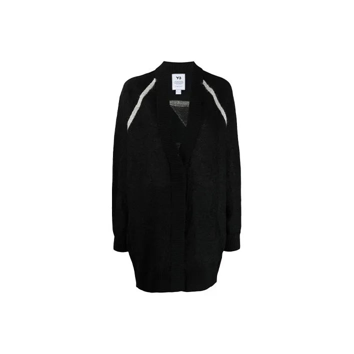 Y 3 FW21 Loose Fit Knitwear Women's Black-0