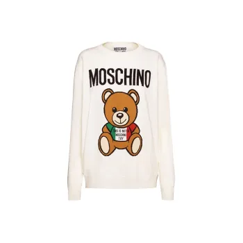 MOSCHINO Teddy Bear Long-sleeve Jumper