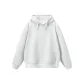 Hooded-White Gray