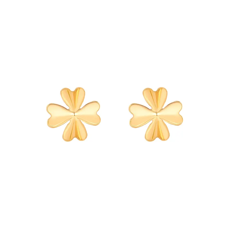 WAW Gold Plated Copper Earrings Women's-0