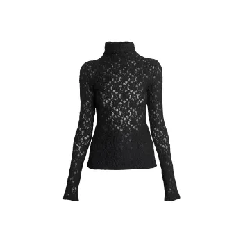 Chloé Fitted Turtleneck Knit Top