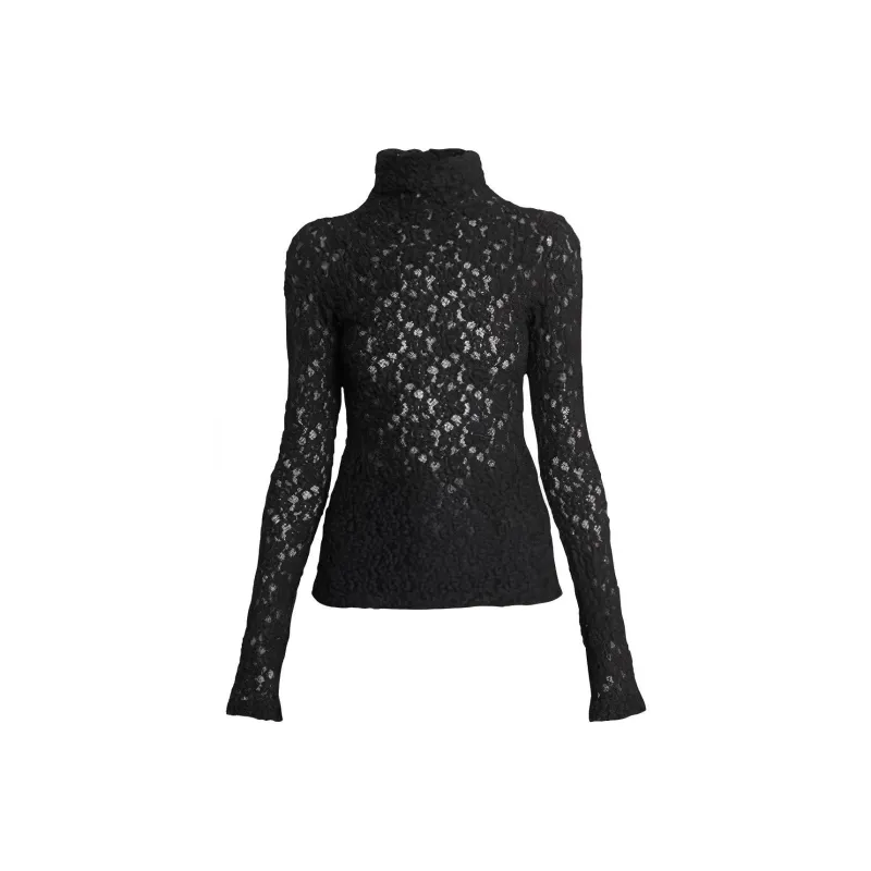 Chloé Fitted Turtleneck Knit Top-0