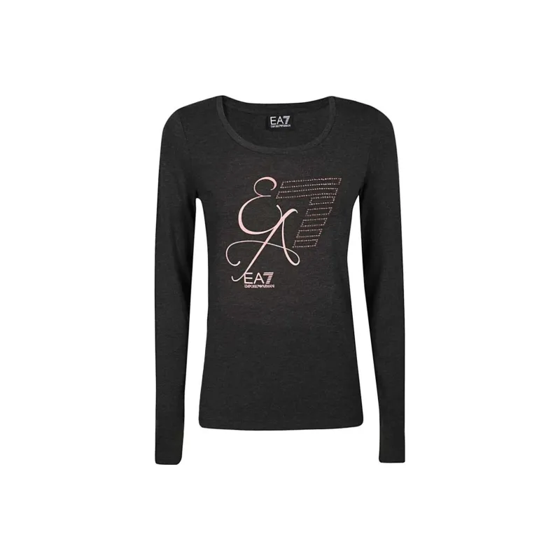EMPORIO ARMANI SS23 Regular T Shirt Women's Black-0