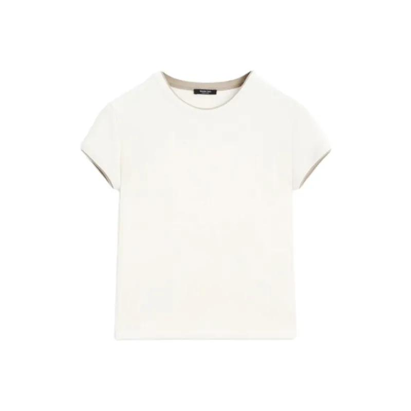 Massimo Dutti T Shirt Women's White-0