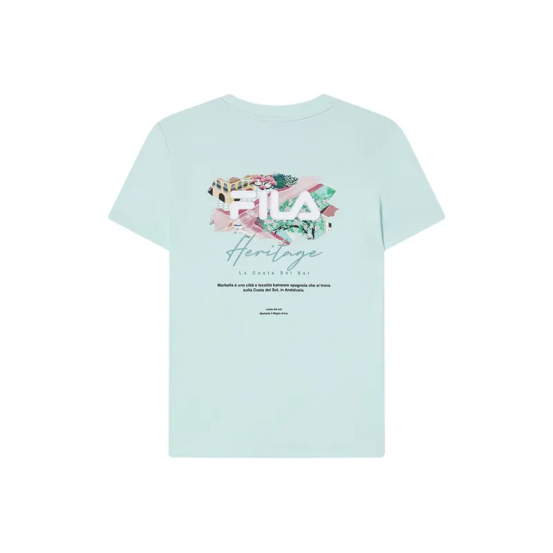 FILA T Shirt Women's Sky Lake Green-0