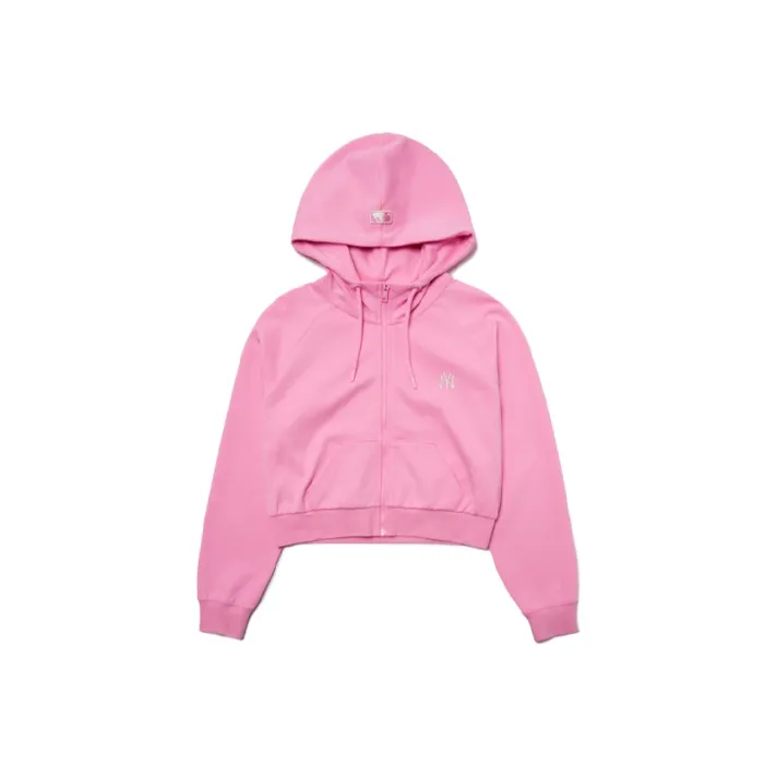 MLB New York Yankees Sweatshirt Women's Pink-0