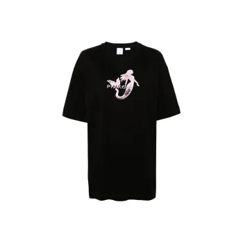PINKO SS24 T Shirt Women's Black
