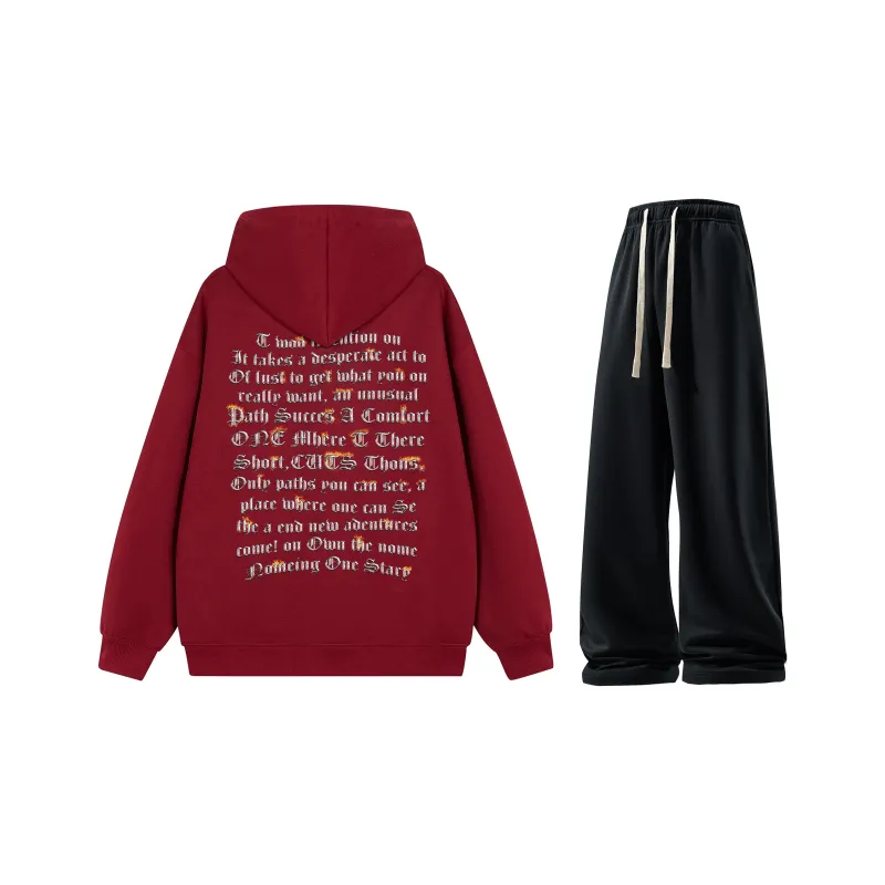 NOME Sweatshirt Sets Unisex-14