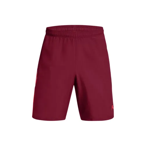 Under Armour Tech FW24 Utility Casual Shorts Men's Red Cardinal/Race Red