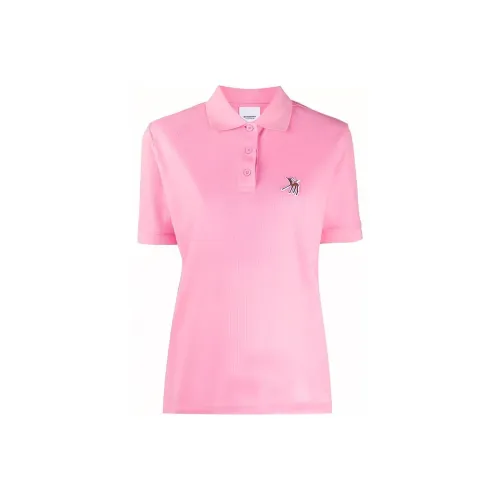 Burberry Polo Shirt Women's Pink