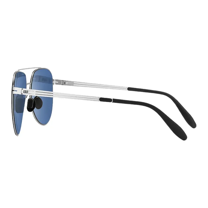 BERTHA Alloy Aviator Sunglasses Unisex Black, Gold, Gunmetal, Silver-11