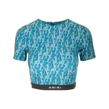 AMIRI T-Shirts Women's Blue
