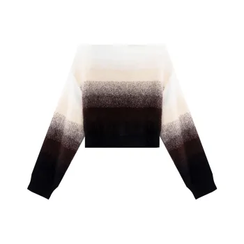Roey Wang Sweater Women's Black Sugar Mocha