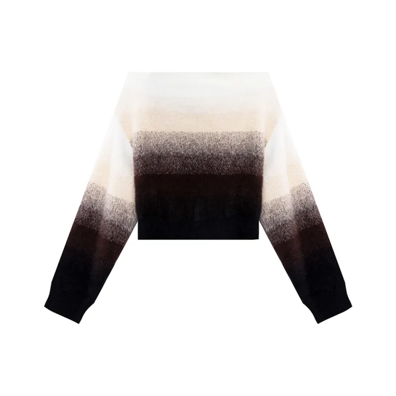 Roey Wang Sweater Women's Black Sugar Mocha-0