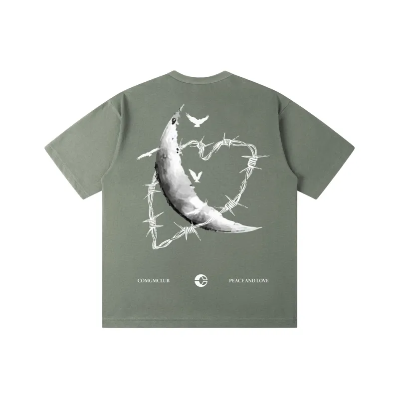 COMGM Short Sleeved T Shirts Unisex-18