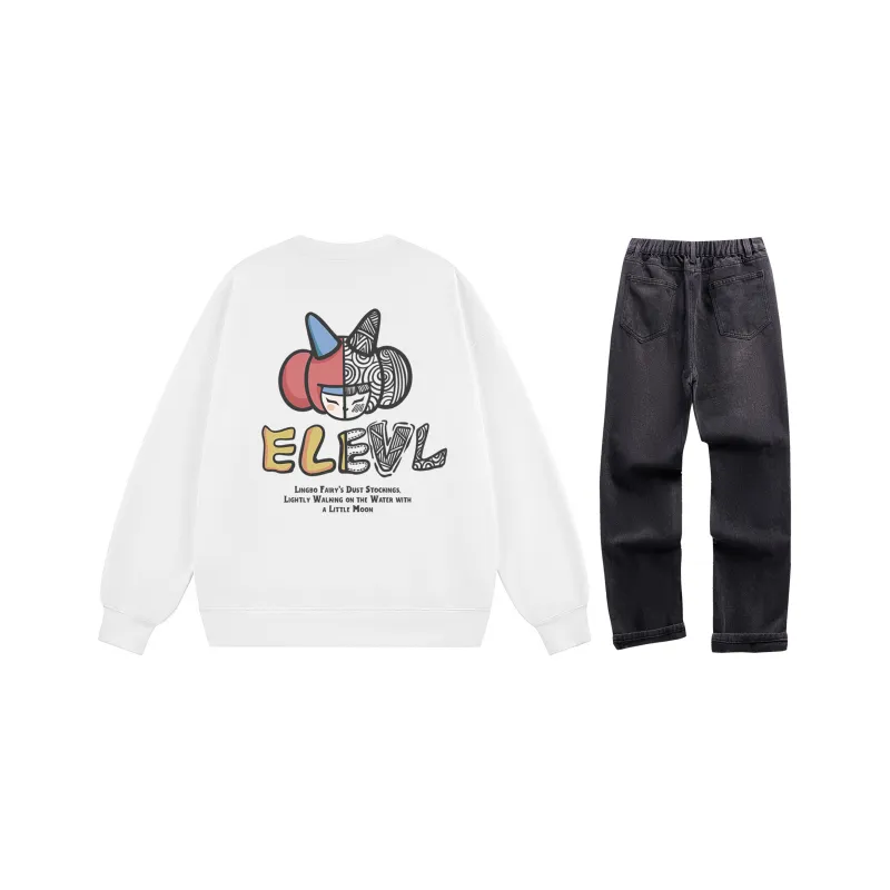 LEVEL Sweatshirt Sets Unisex-2