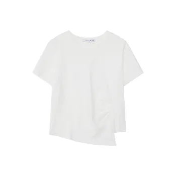 Jean West T Shirt Regular Summer Women's White
