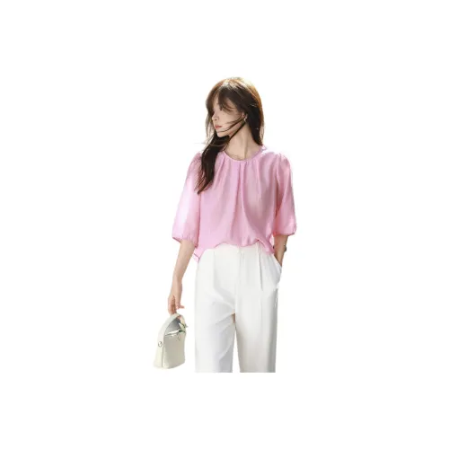 MT Shirts Women's Sheer Pink