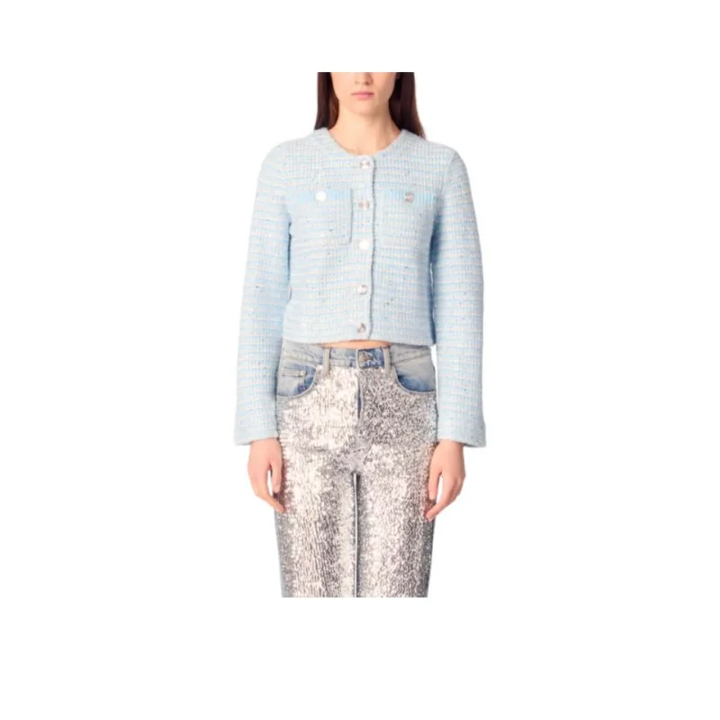 Maje Sweaters Women's Blue-0