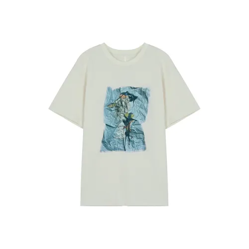 THE SEA LIFE Drop Shoulder Sleeve T Shirt Women's