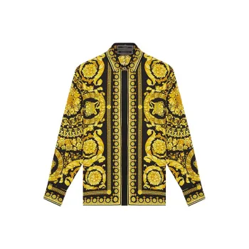 VERSACE Shirts Women's Gold