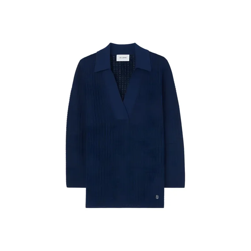 St. John Logo-plaque Knitted Jumper-0