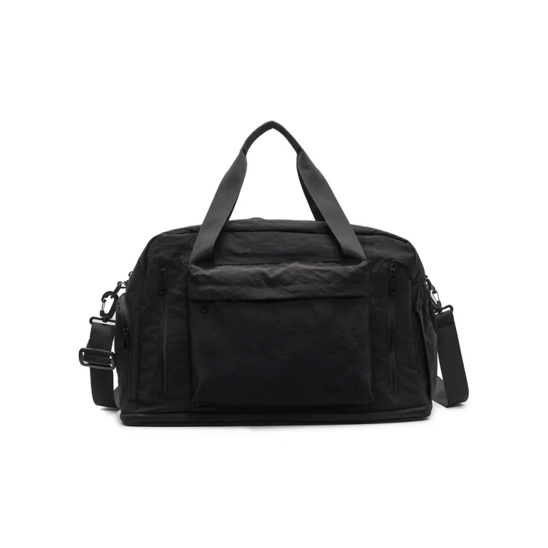BUBM Fabric Shoulder Bag, Crossbody Bag Unisex Black/Ecru/Green/Gray/Pink-0