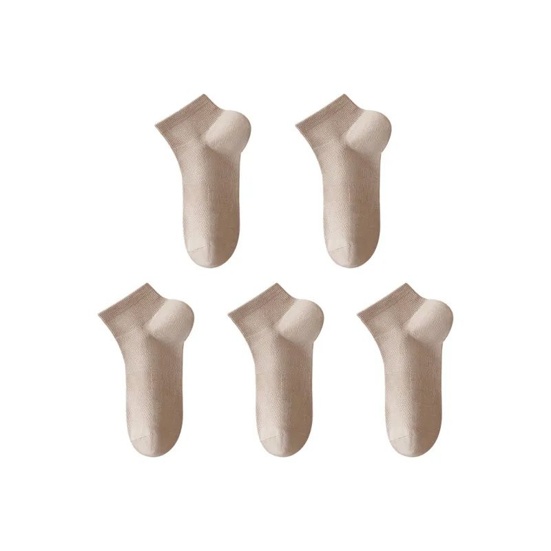 H YXIANG Ankle Socks Men's 5 Pack-12