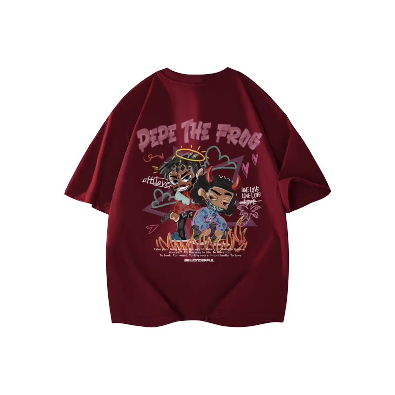 Pepe The Frog T Shirts Unisex-20