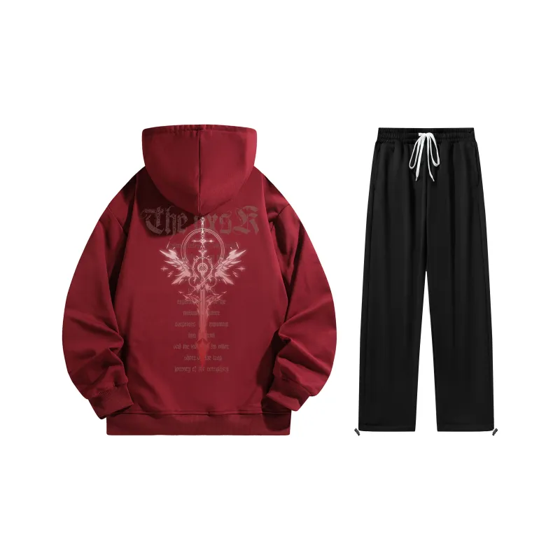 A.X.S.K Sweatshirt Sets Unisex-50
