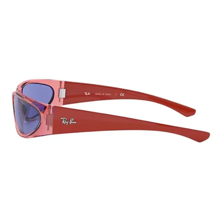 RayBan Nylon Irregular Shape Sunglasses Unisex Pink-2