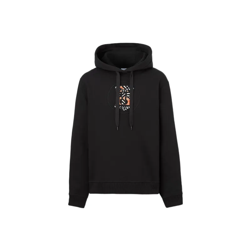 Burberry Tb Monogram Hoodie Black-0