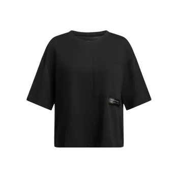 ARMANI EXCHANGE SS24 T Shirt Women's Black