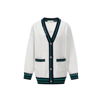 MacyMccoy Loose Fit Knitwear Women's Ecru
