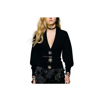 CHANEL Knitwear Women's Black