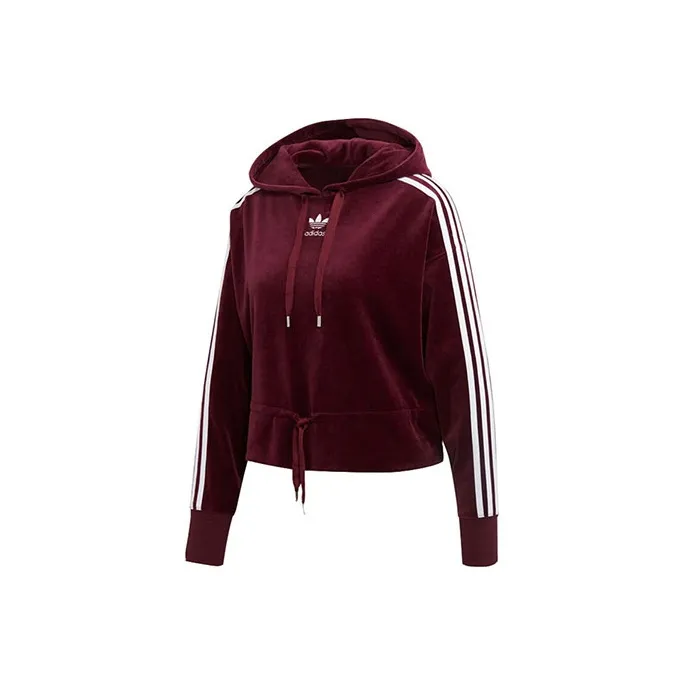 Adidas Originals Sweatshirt Women's Dark Reddish Purple-0