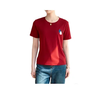ORIGIN Regular T Shirt Women's Burgundy