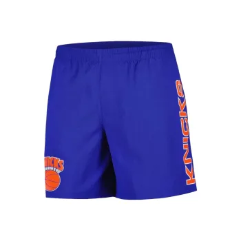 NBA New York Knicks Mitchell & Ness Casual Shorts Men's Blue