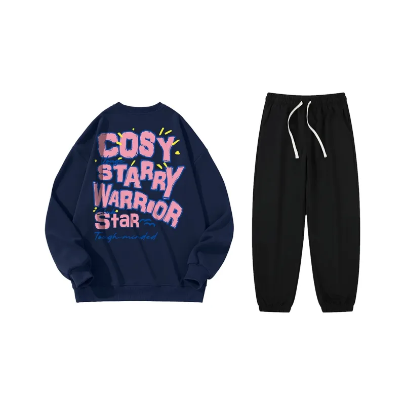 WARRIOR Sweatshirt Sets Unisex-2