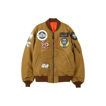 AVIREX Jackets & Coats Unisex Tan