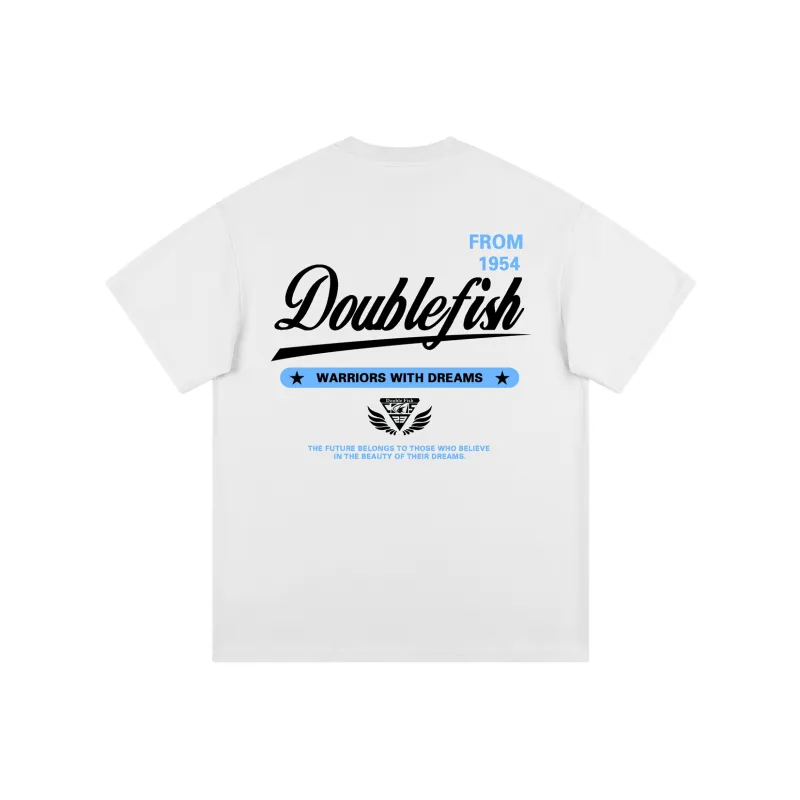 DOUBLEFISH Short Sleeved T Shirts Unisex-3