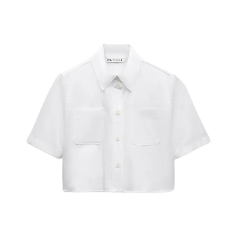 ZARA Shirts Women's White-0